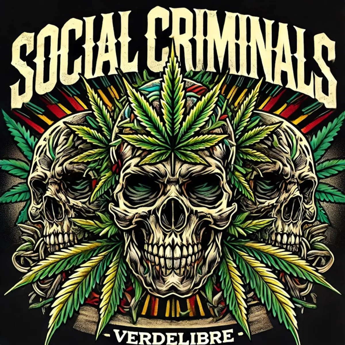 Verdelibre: Social Criminals' Most Reggae Song Yet - It's Time to Legalize It 🌿